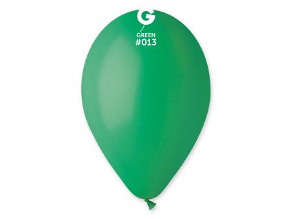 34247 1 balonik pastelovy smaragdova zelen 26 cm