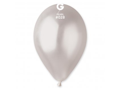 34358 1 balonik metalicky perletovy 26 cm