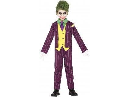 Detský kostým - Joker (Velikost - děti M)