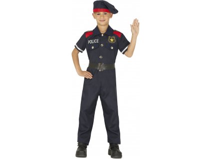 Detský kostým - Policajt (Velikost - děti S)