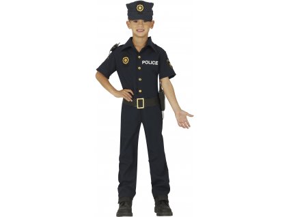 Detský kostým - Policajt (Velikost - děti S)