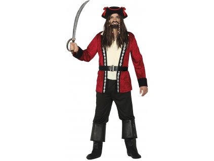 Pirátský kapitán (Velikost - dospělý L)