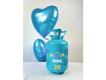 Hélium na 20 balónov