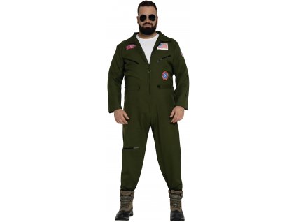 Kostým vojenského pilota (Velikost - dospělý L)