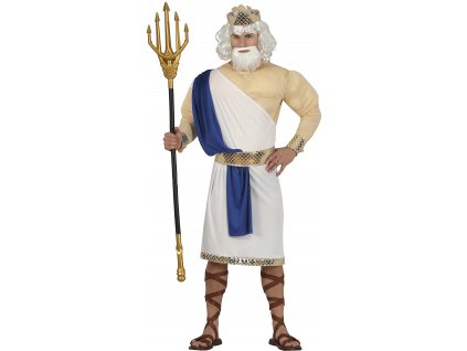 Pánsky kostým - Poseidon (Velikost - dospělý M)