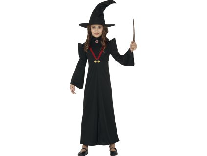 Detský kostým - Profesorka Mcgonagallová (Velikost - děti M: 115-123 cm)