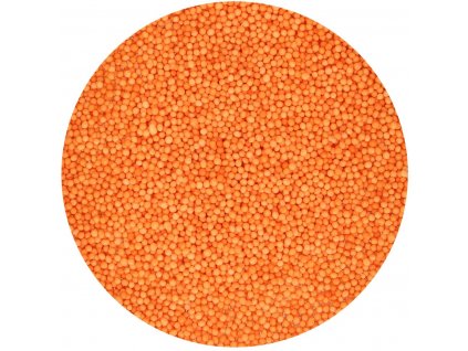49667 cukrove gulicky nonpareils orange oranzove 80 g