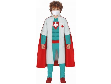 Detský kostým - Superhrdina doktor (Velikost - děti S)