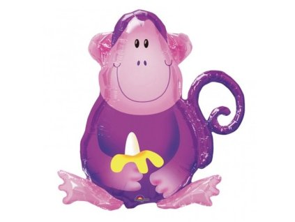 Fóliový balón - Opička