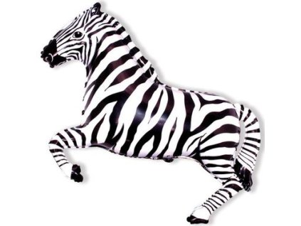 Fóliový balón - Zebra 1 ks 108 cm