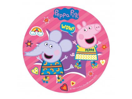 57327 2 jedly papier prasiatko peppa 20 cm