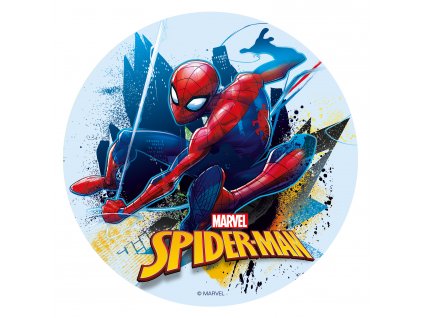 57783 2 jedly papier bez cukru spiderman 16 cm