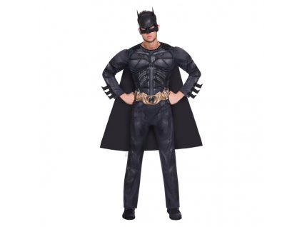 Pánsky kostým - Batman Čierny Rytier (Velikost - dospělý M)