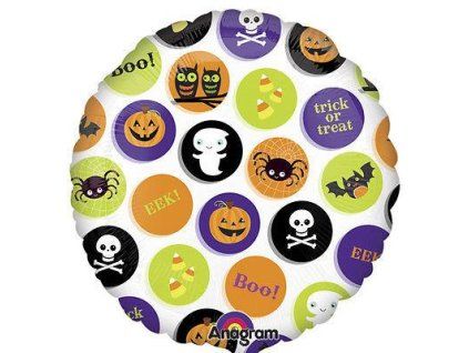 Fóliový balón - Halloween kruh