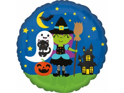 61038 foliovy balon halloween crew