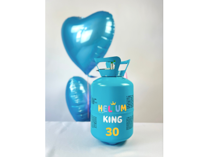 Hélium na 30 balónikov