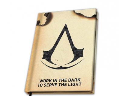 assassin s creed a5 notebook crest x4