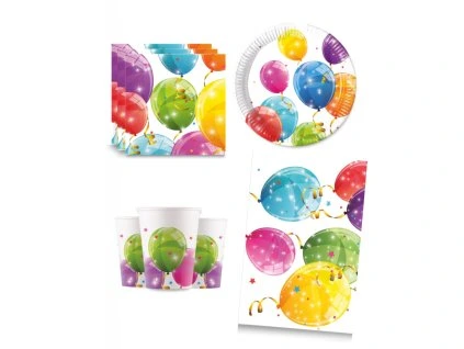 Oslava Trblietavé balóny pre 8 osôb mix