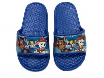 Detské šľapky - Paw Patrol svetlomodré (Obuv 24)