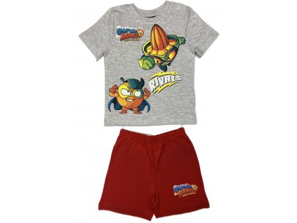 Chlapčenské pyžamo - Super Zings červené (Velikost - děti 104)