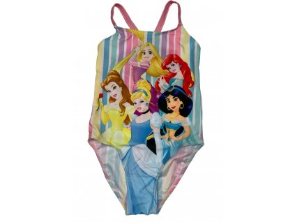 Jednodielne plavky - Princezné Disney (Velikost - děti 110/116)