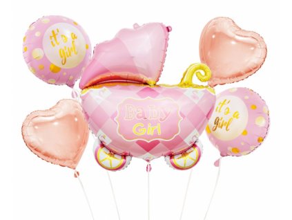 68551 balonova kytica baby shower it s a girl
