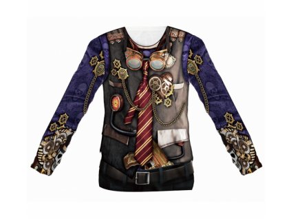 68572 panske tricko s potlacou steampunk