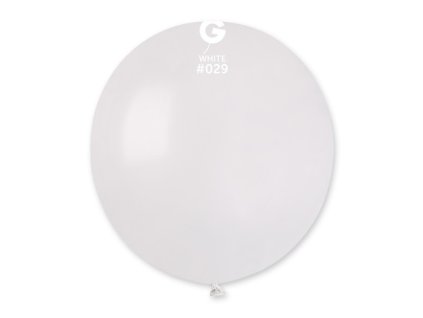 balony gulate metalicke biele 10 ks 10231