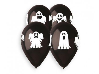 Sada latexových balónov - Duchovia 5 ks