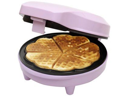 Stroj na waffle v tvare srdca