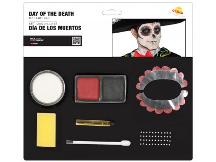 72738 1 make up set dia de los muertos