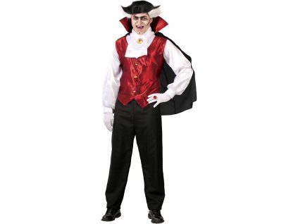 Pánsky kostým - Drakula (Velikost - dospělý L)