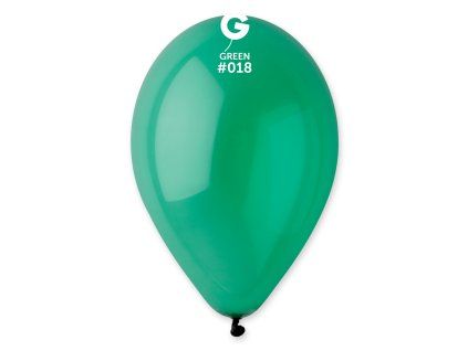 Balónik pastelový tmavozelený 30 cm