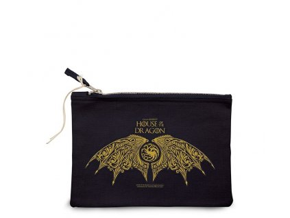 house of the dragon cosmetic case dragon blue