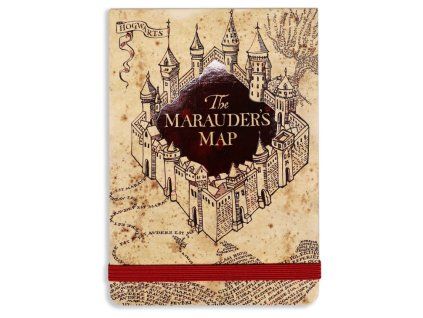 Vreckový zápisník Harry Potter - Záškodnícka mapa