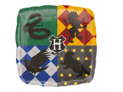 75822 foliovy balon harry potter fakulty stvorec