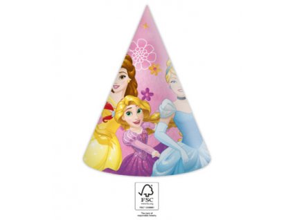 75882 papierove party klobuciky disney princezne