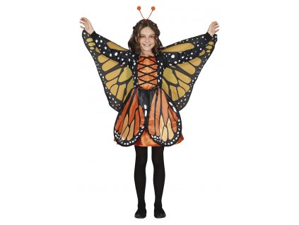 Dievčenský kostým - Motýlik (Velikost - děti M)