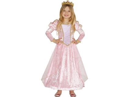 Dievčenský kostým - princezná Velvet (Velikost - děti S: 101-109 cm)