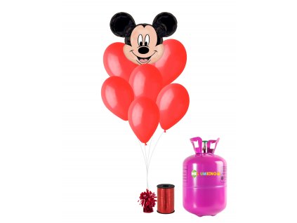 80141 helium party set mickey mouse