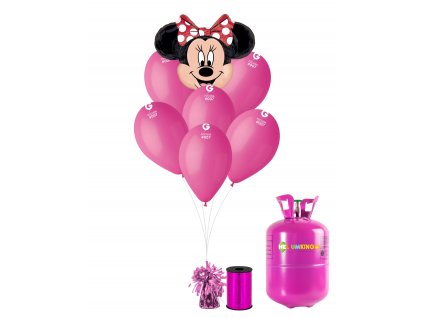 80201 helium party set minnie mouse