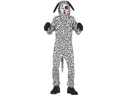 Detský kostým - šteniatko Dalmatinec (Velikost - děti S)