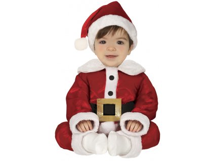 Detský kostým pre najmenších - Santa Claus baby (Velikost nejmenší 12-18 měsíců )