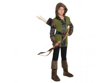 Detský chlapčenský kostým - Robin Hood (Velikost - děti 8 - 10 let)