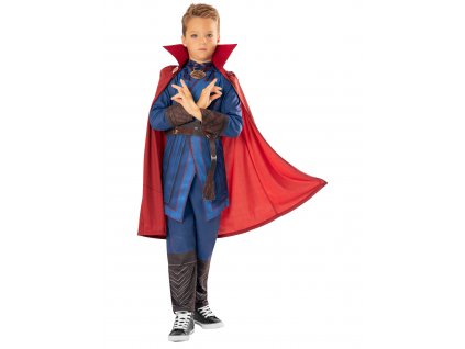 Detský chlapčenský kostým - Dr. Strange Deluxe Kostym (Velikost - děti L)