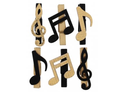 Štipce - Music, 6 ks