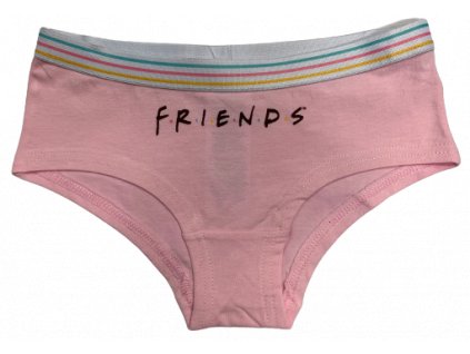 Dievčenské spodné prádlo Friends - Priatelia ružové (Velikost - děti 122/128)