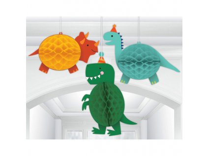 81872 papierove dekoracie dinosaury