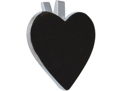 Menovky srdce so štipcom