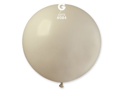 Balónik pastelový latte 80 cm